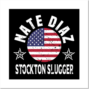 Nate Diaz Stockton Design Posters and Art